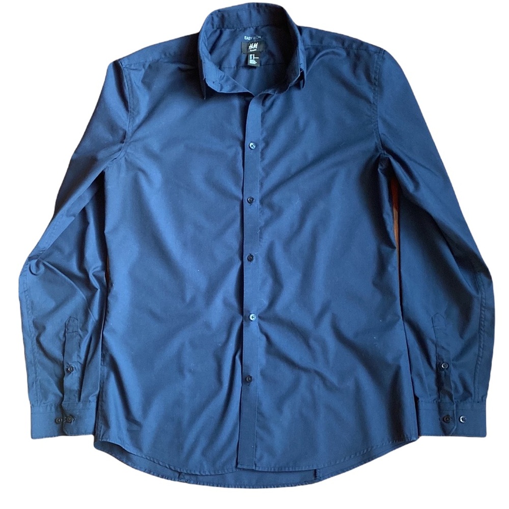 H&M Slim Fit Easy Iron Button Down Shirt